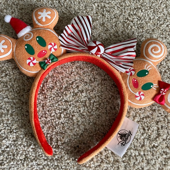 Disney Accessories - Disney Parks Gingerbread Man Ear Headband